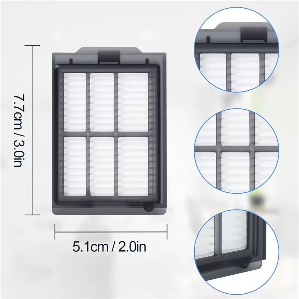 Vacuum Filter for iRobot Roomba Combo 405 Plus / 505 Plus Robot Vacuum – White