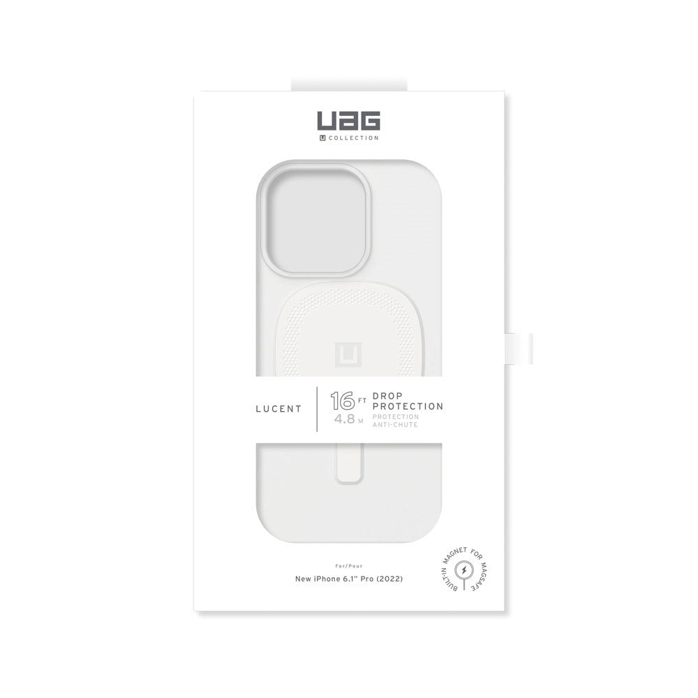 iPhone 14 Pro UAG Lucent 2.0 Case - MagSafe Compatible - Marshmallow