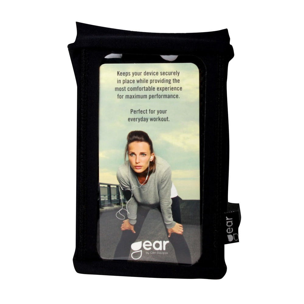 GEAR Sports Armband for Mobile (Max. Mobile: 60 x 120mm) - L / XL - Black