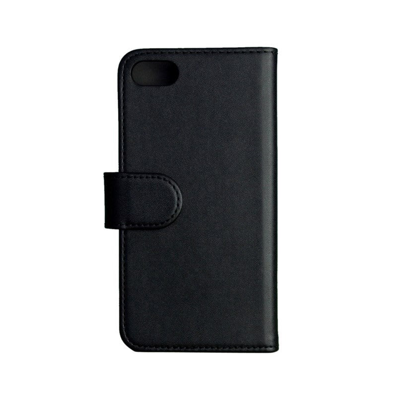iPhone SE (2022 / 2020) / 8 / 7 GEAR Leather Wallet Case Black