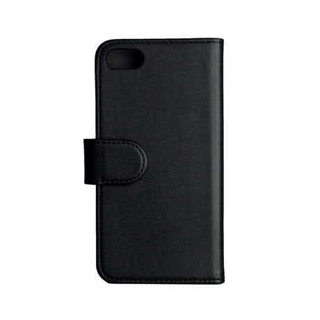 iPhone SE (2022 / 2020) / 8 / 7 GEAR Leather Wallet Case Black