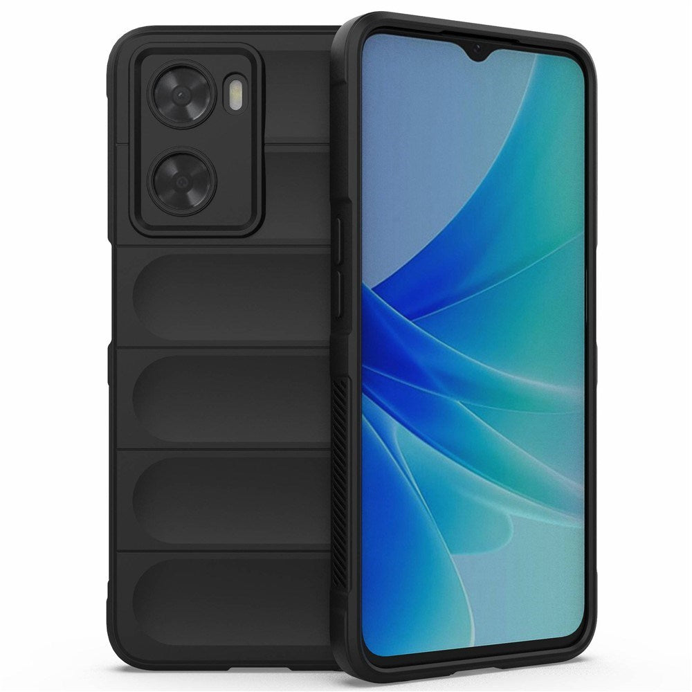 OPPO A57 / A57s EIDERWOOD Flexible Plastic Case - Black