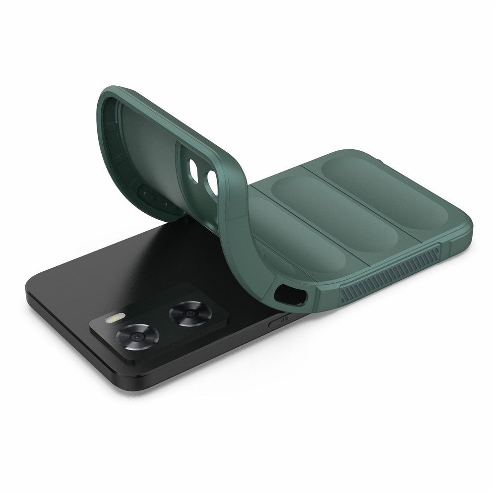 OPPO A57 / A57s EIDERWOOD Flexible Plastic Case - Green
