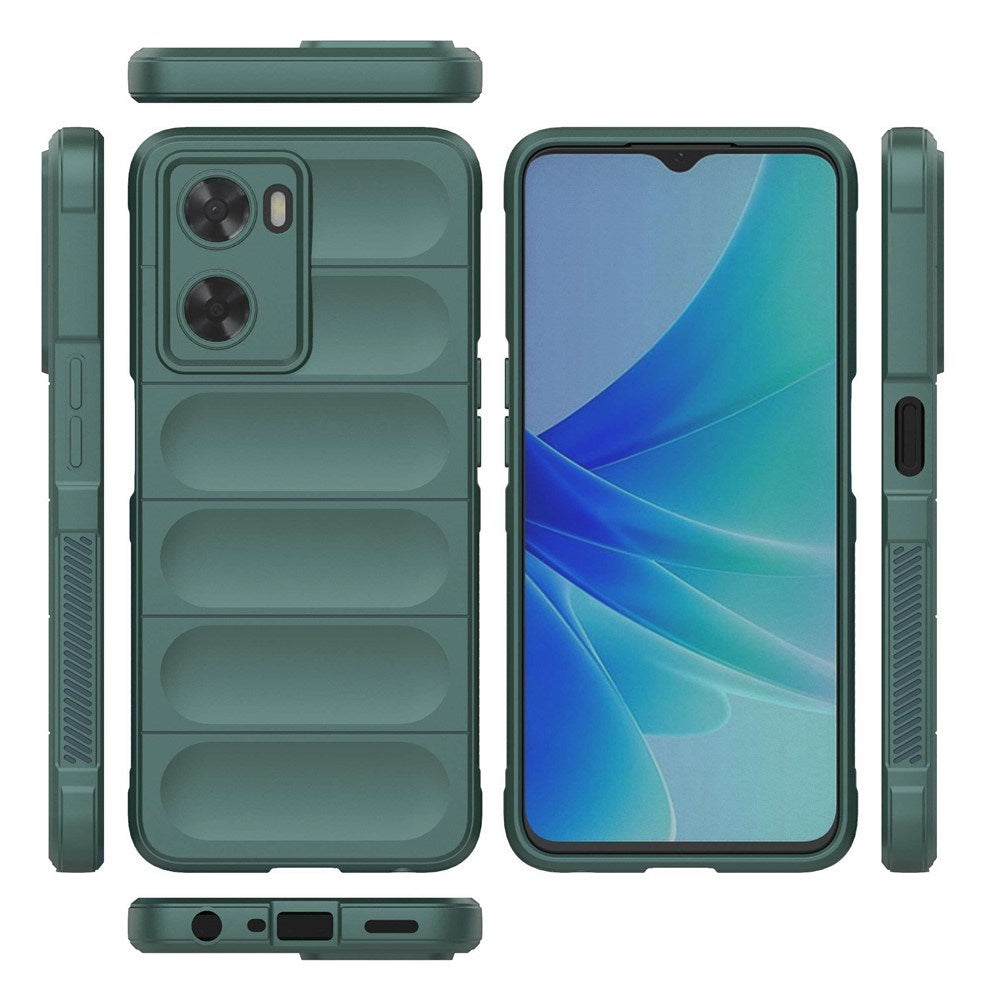 OPPO A57 / A57s EIDERWOOD Flexible Plastic Case - Green