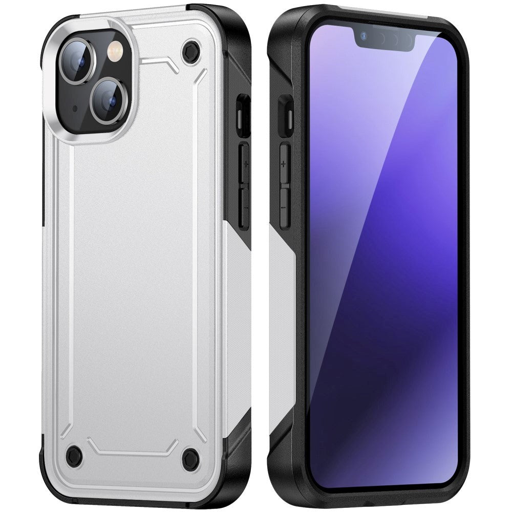 iPhone 14 Pro Shockproof Tough Case - White