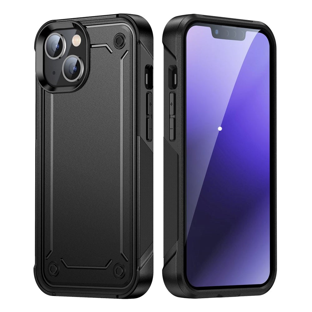 iPhone 14 Shockproof Tough Case - Black