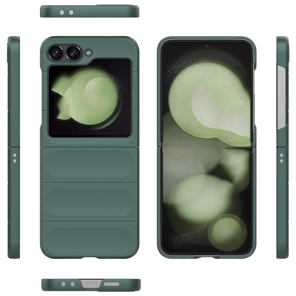 EIDERWOOD Samsung Galaxy Z Flip7 FE / Flip6 Flexible Plastic Case - Green