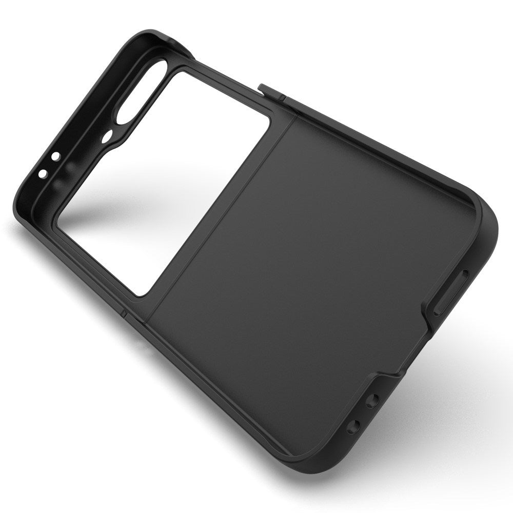 EIDERWOOD Samsung Galaxy Z Flip7 FE / Flip6 Flexible Plastic Case - Black