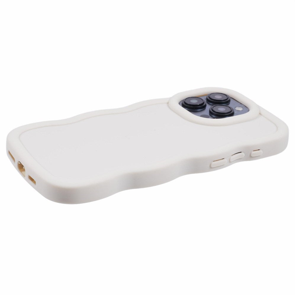 iPhone 13 Pro EIDERWOOD Flexible Plastic Wavy Case - White
