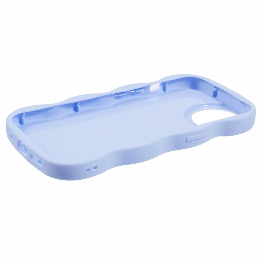 iPhone 14 EIDERWOOD Flexible Plastic Wavy Case - Purple