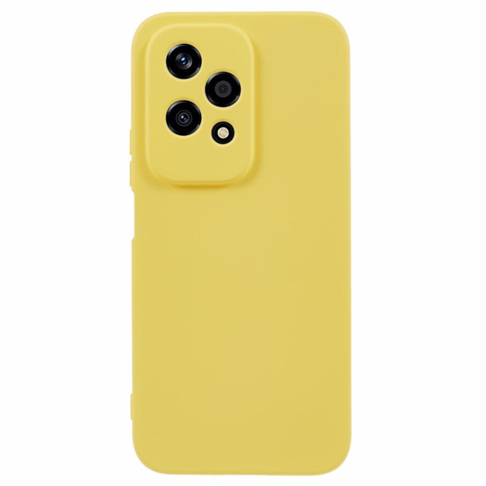 EIDERWOOD Honor 200 Lite Back Cover in Flexible Plastic - Yellow