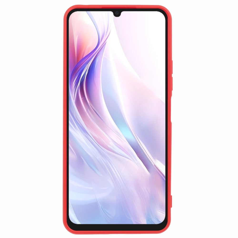 EIDERWOOD Xiaomi Redmi 13C (5G) Lined Flexible Plastic Case - Red