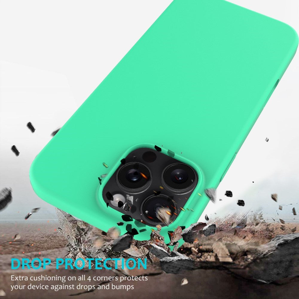EIDERWOOD iPhone 16 Pro Max Lined Silicone Case - Neon Green