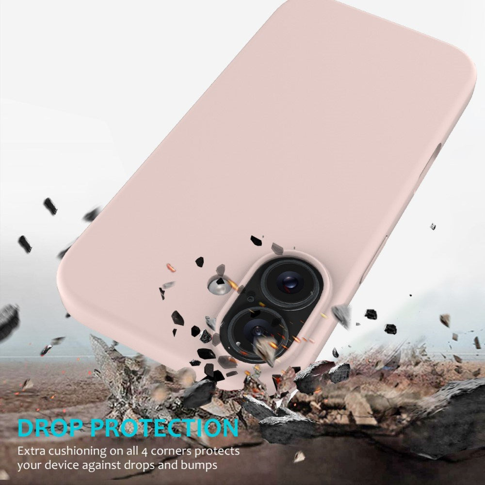 EIDERWOOD iPhone 16 Plus Lined Silicone Case - Pink