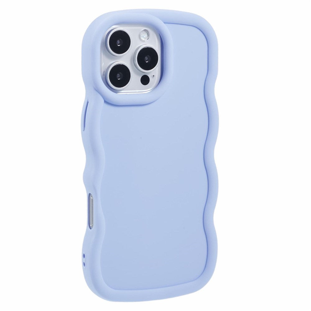 iPhone 16 Pro EIDERWOOD Flexible Plastic Wavy Case - Purple
