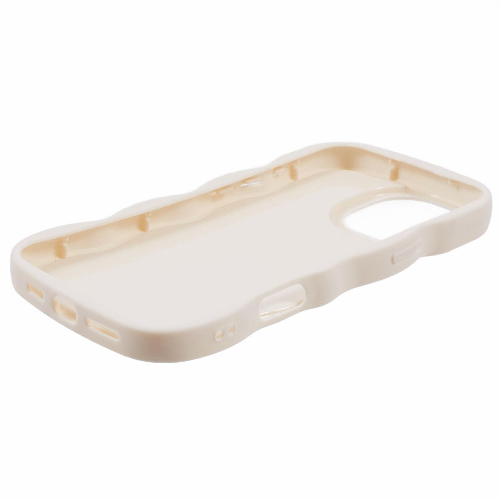 iPhone 16 Pro EIDERWOOD Flexible Plastic Wavy Case - White