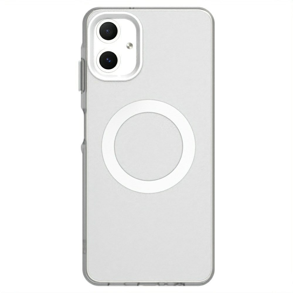 EIDERWOOD Samsung Galaxy A06 Hybrid Plastic Case - MagSafe Compatible - Transparent / White