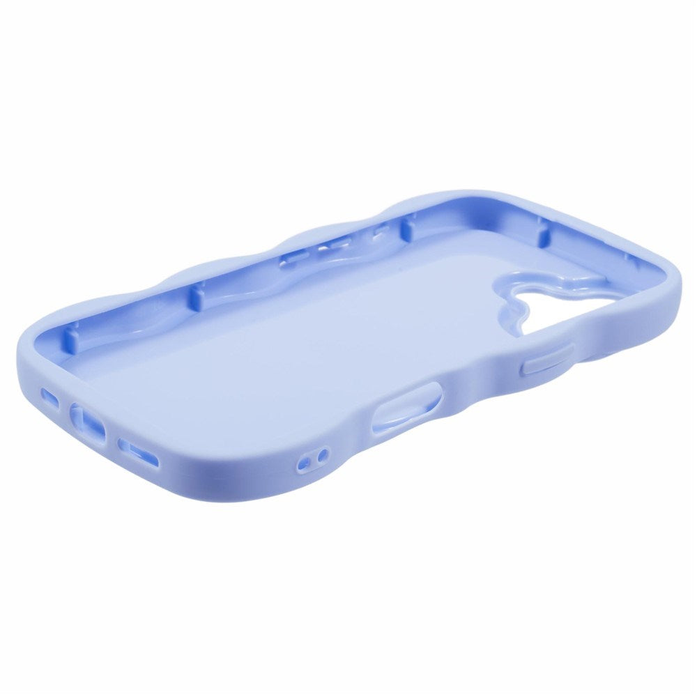 iPhone 16 Plus EIDERWOOD Flexible Plastic Wavy Case - Purple