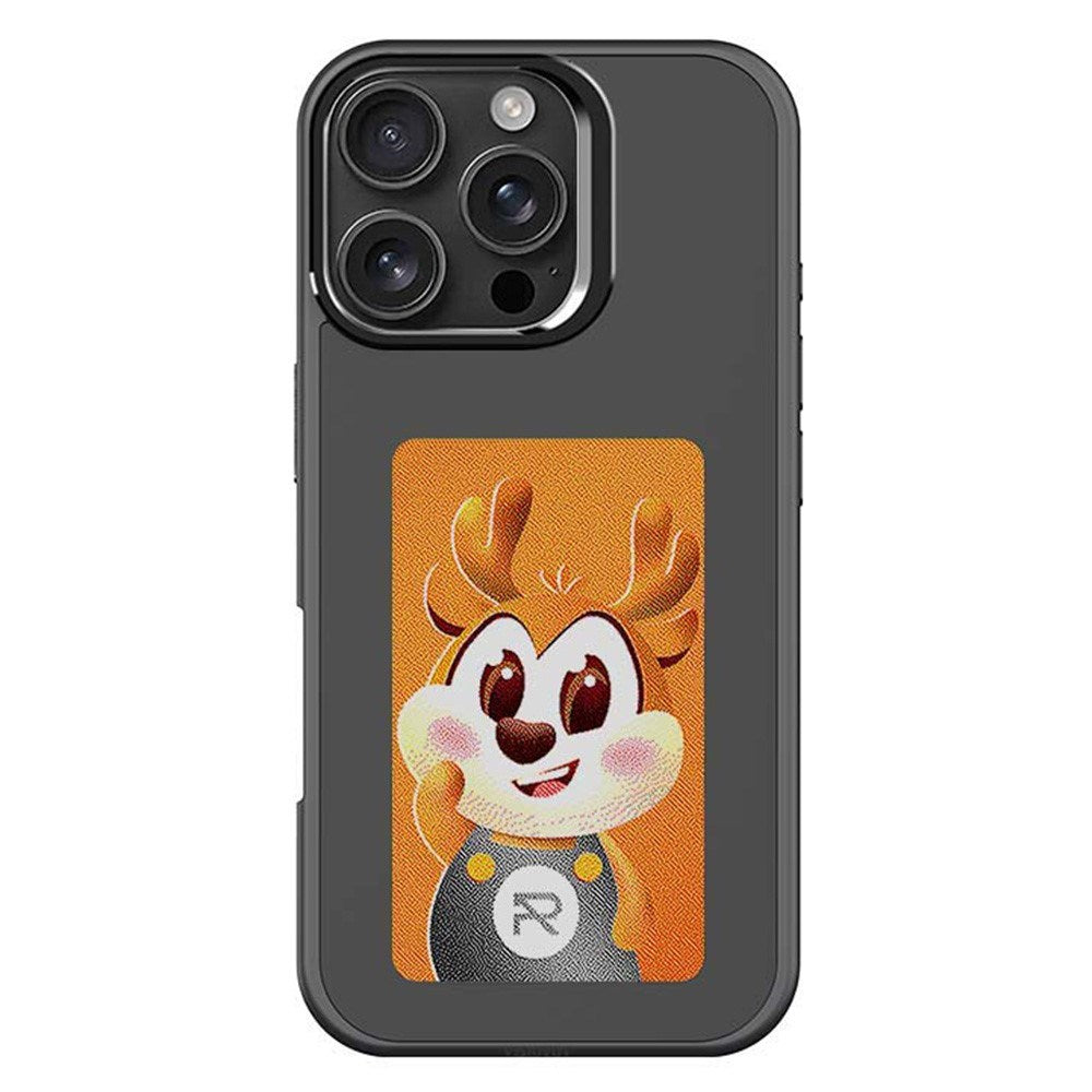 iPhone 16 Pro E-Ink Case - Switchable Design - Black