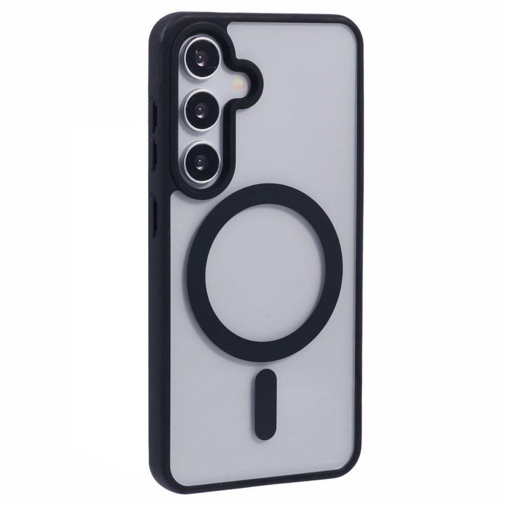 EIDERWOOD Samsung Galaxy S23 FE Hybrid Case - MagSafe Compatible - Black