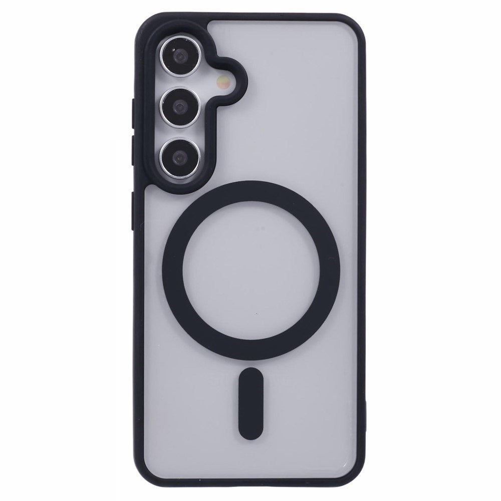 EIDERWOOD Samsung Galaxy S23 FE Hybrid Case - MagSafe Compatible - Black