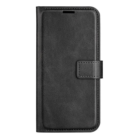 Practical Flip Case for Motorola Moto G35 5G in PU Leather - Black