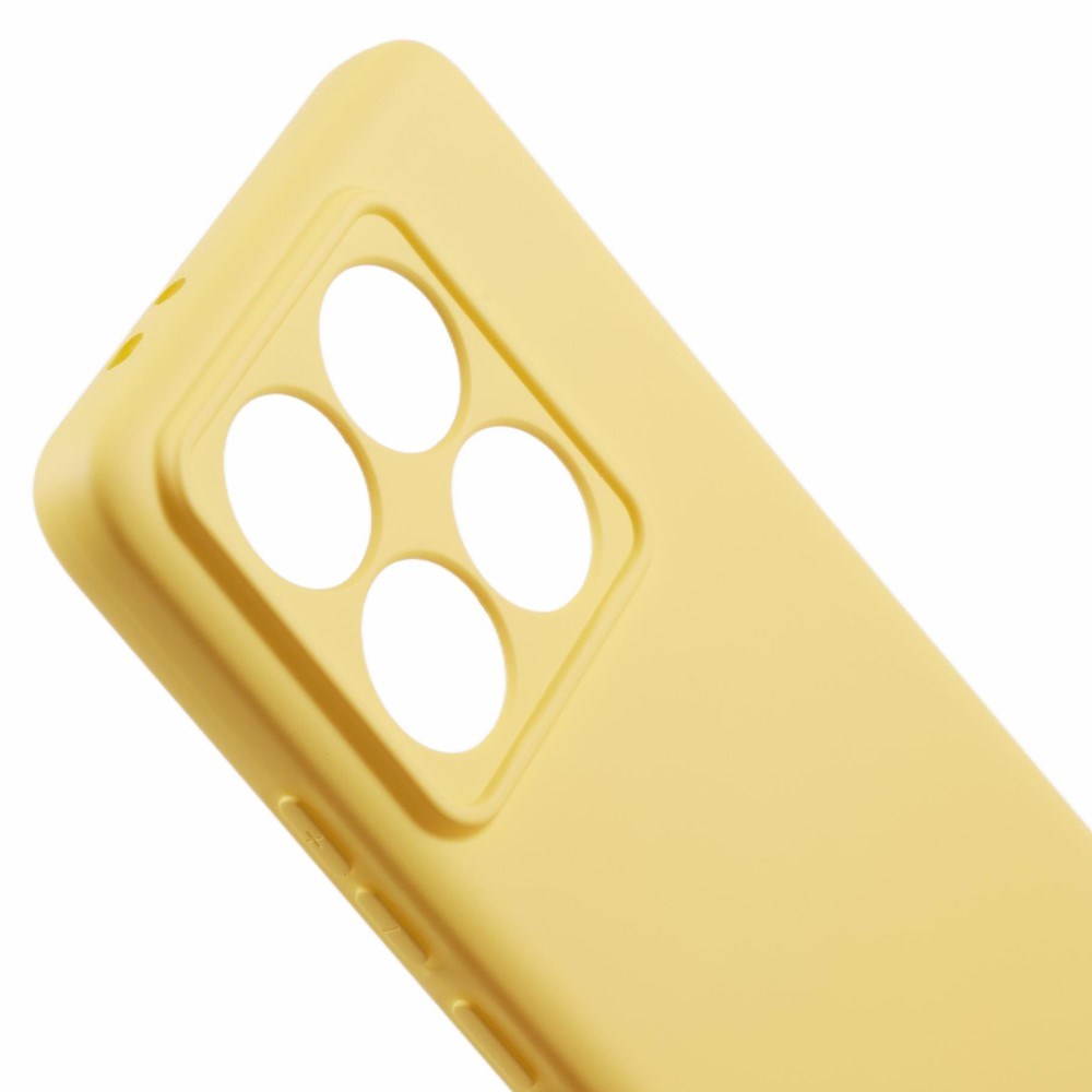 EIDERWOOD Xiaomi 14T Pro Lined Flexible Plastic Case - Yellow