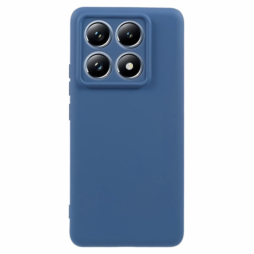 EIDERWOOD Xiaomi 14T Pro Lined Flexible Plastic Case - Dark Blue