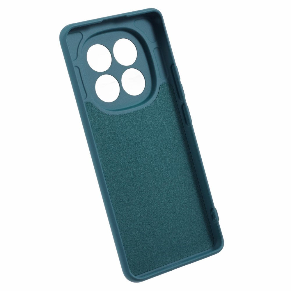 EIDERWOOD Xiaomi Redmi Note 14 Pro+ Lined Flexible Plastic Case - Dark Green