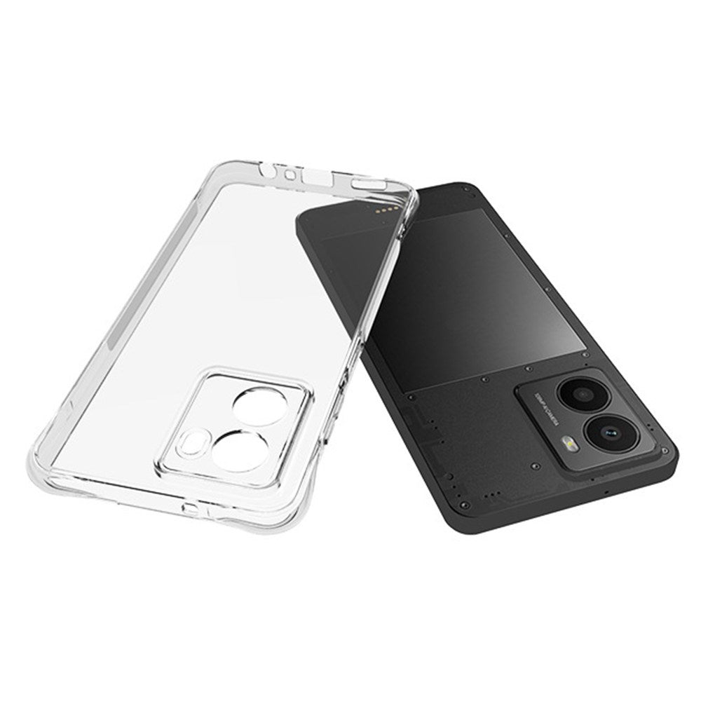 EIDERWOOD HMD Fusion / Fusion X1 Plastic Case with Shock Absorbing Corners - Transparent
