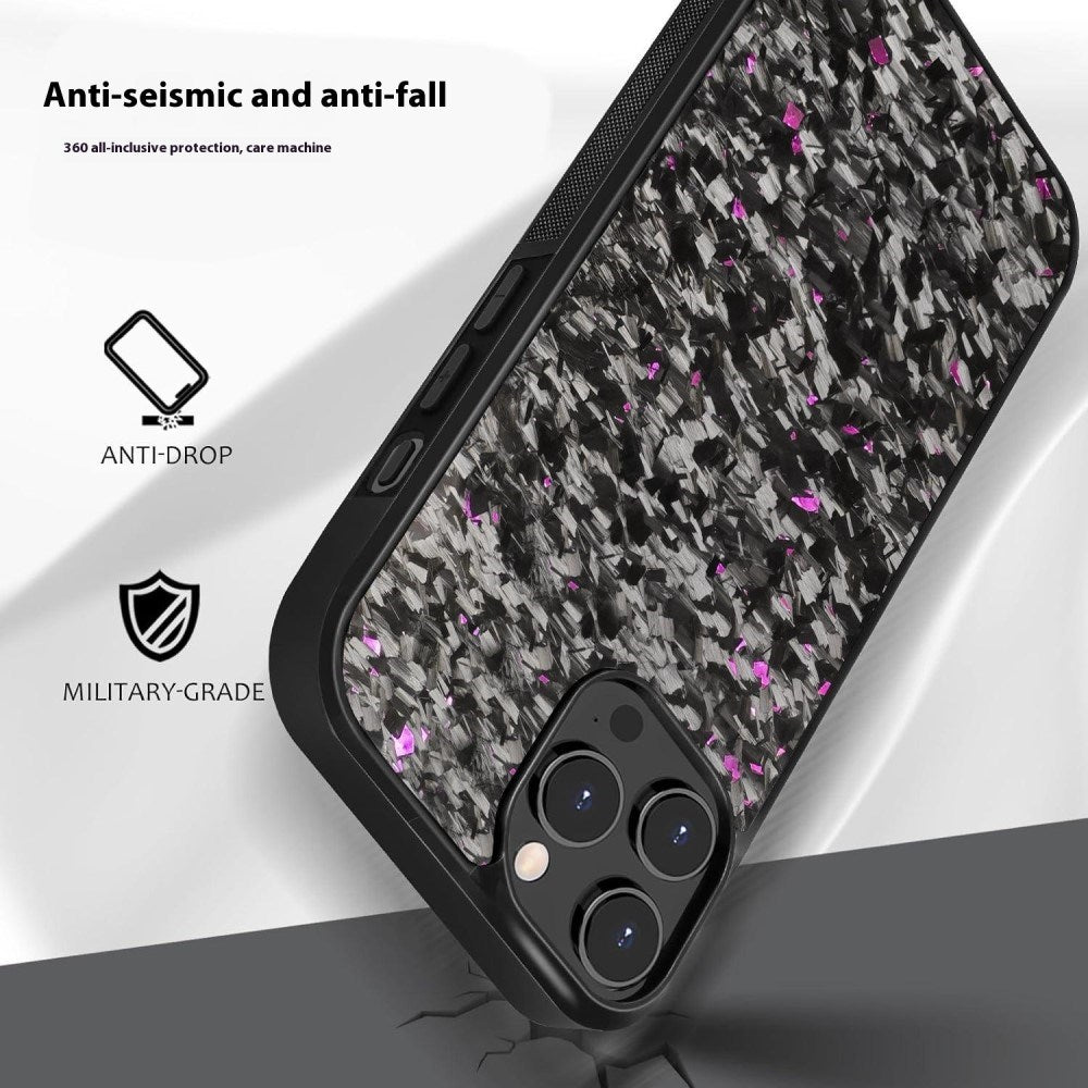 EIDERWOOD iPhone 14 Pro Case in Aramid Fiber and Soft Plastic - Black