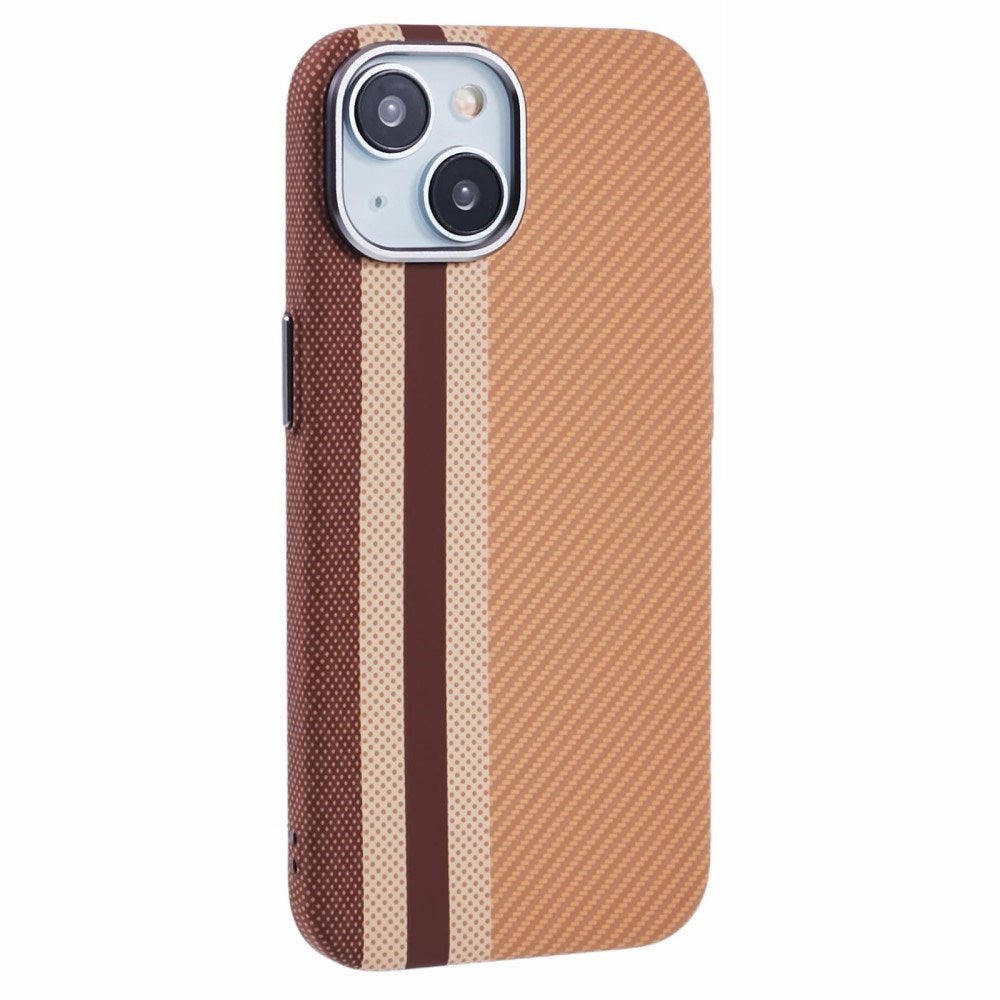 EIDERWOOD Patterned Carbon Case - iPhone 14 - MagSafe Compatible - Light Stripes