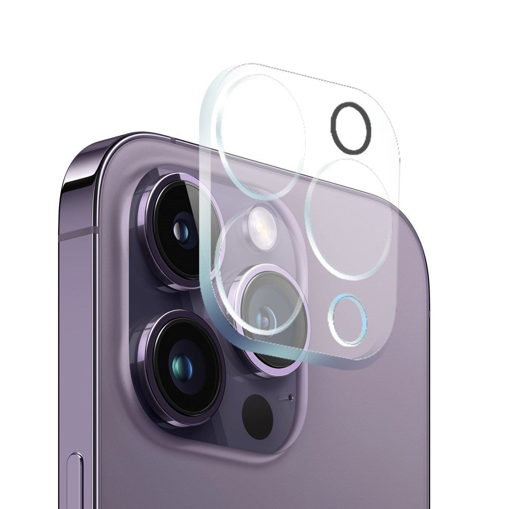 NORTHJO iPhone 14 Pro | 3-in-1 360° Protection Set with Case | Screen Protector | Camera Lens Protector - Transparent