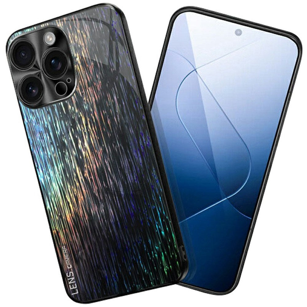 EIDERWOOD iPhone 16 Pro Max Reflective Hard Plastic Case - Black