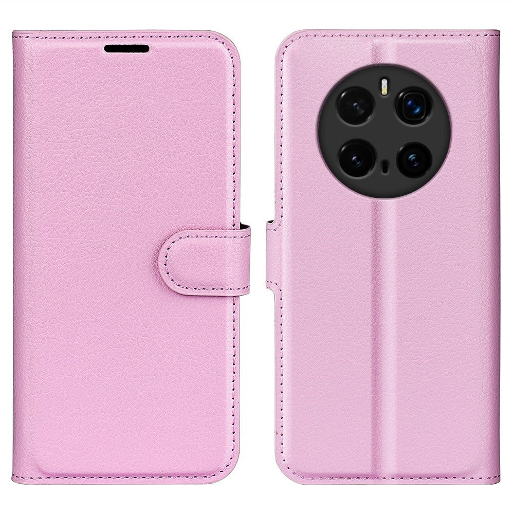 EIDERWOOD Honor Magic7 Pro Faux Leather Flip Case with Cardholder & Stand Function - Pink
