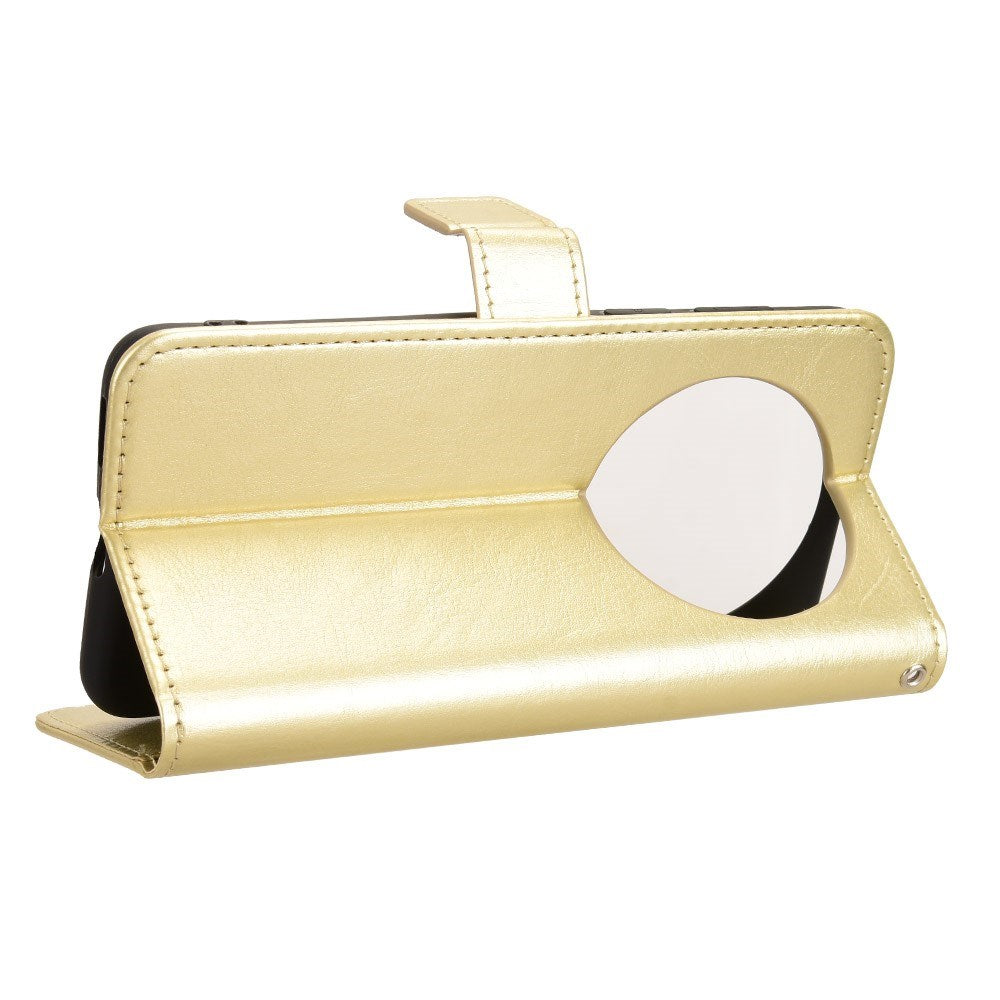 EIDERWOOD Huawei Mate 70 Pro+ / 70 Pro Faux Leather Flip Case with Strap - Gold