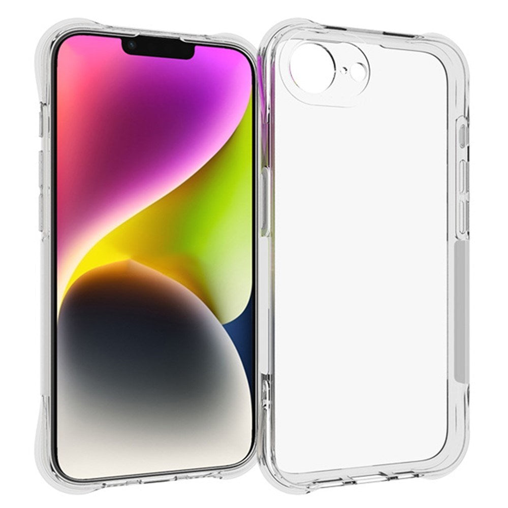 EIDERWOOD iPhone 16e Case with Reinforced Corners - Transparent