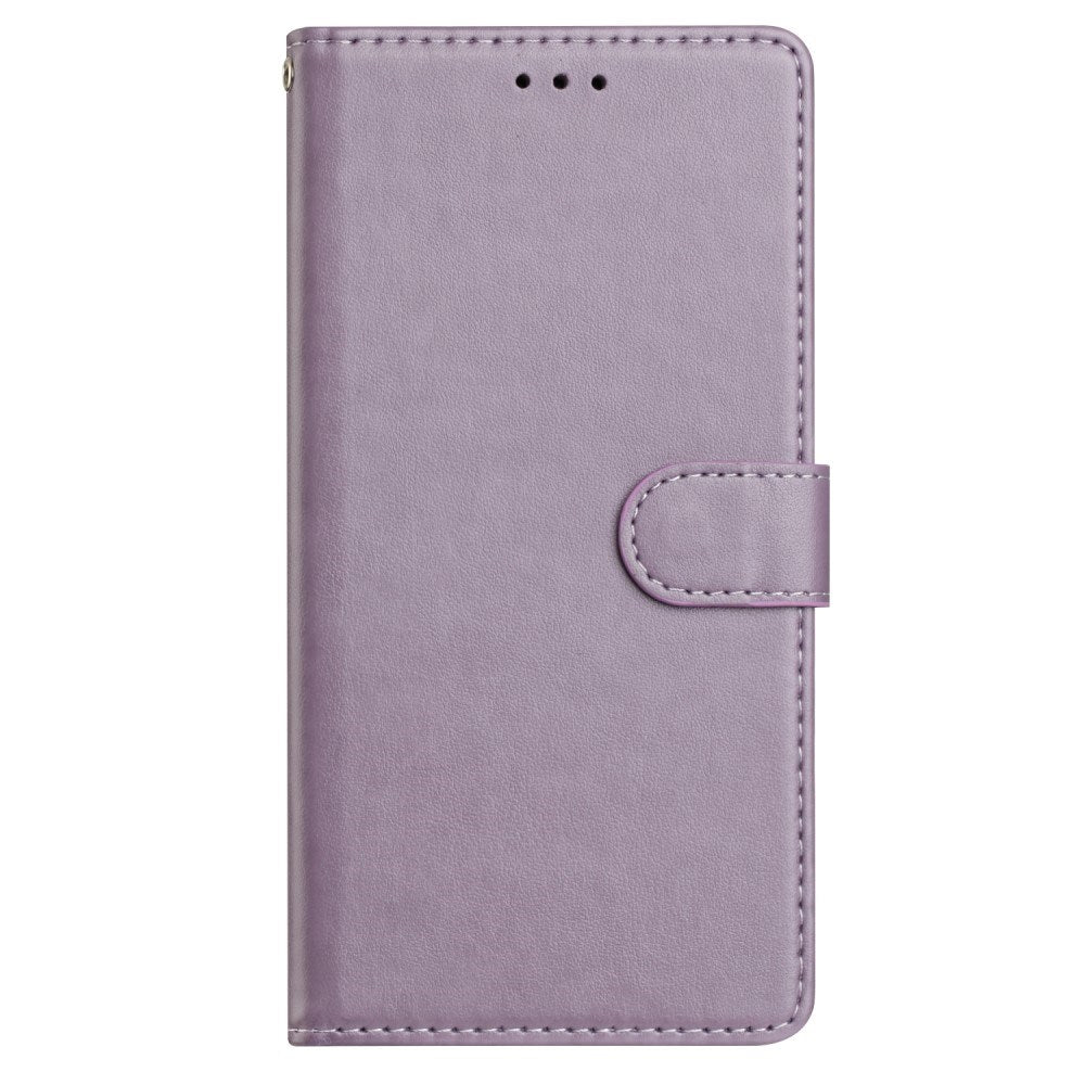 EIDERWOOD Samsung Galaxy A26 (5G) Faux Leather Flip Case with Strap - Purple