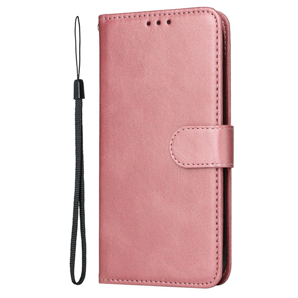 Motorola Edge 60 Neo / 50 Neo / ThinkPhone 25 EIDERWOOD Faux Leather Flip Case with Strap - Pink