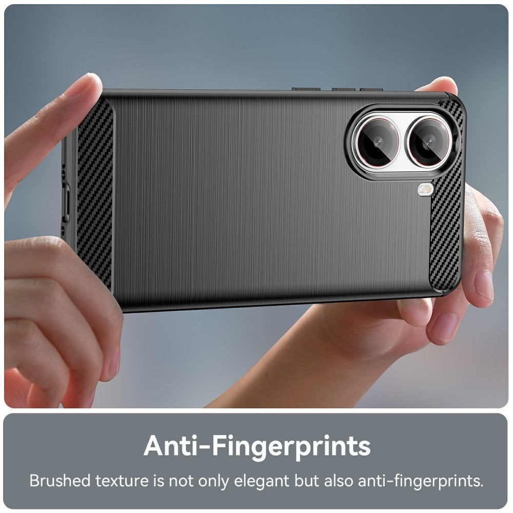 EIDERWOOD Xiaomi Poco X7 Pro Brushed Carbon Case - Black