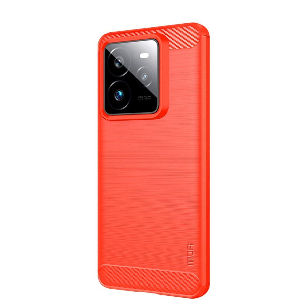 Realme GT 7 Pro (5G) Brushed Carbon Case - Red