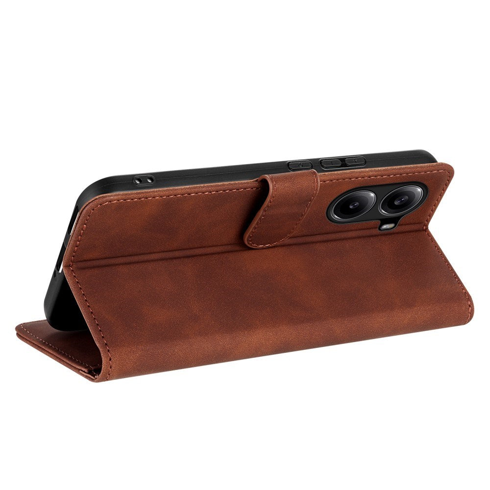 EIDERWOOD Xiaomi Poco X7 Pro Faux Leather Flip Case with Cardholder & Stand Function - Brown