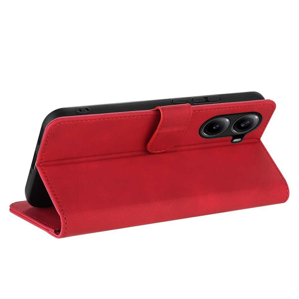 EIDERWOOD Xiaomi Poco X7 Pro Faux Leather Flip Case with Cardholder & Stand Function - Red
