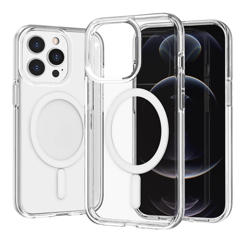 iPhone 14 Pro EIDERWOOD Hybrid Magnetic Case - MagSafe Compatible - Transparent