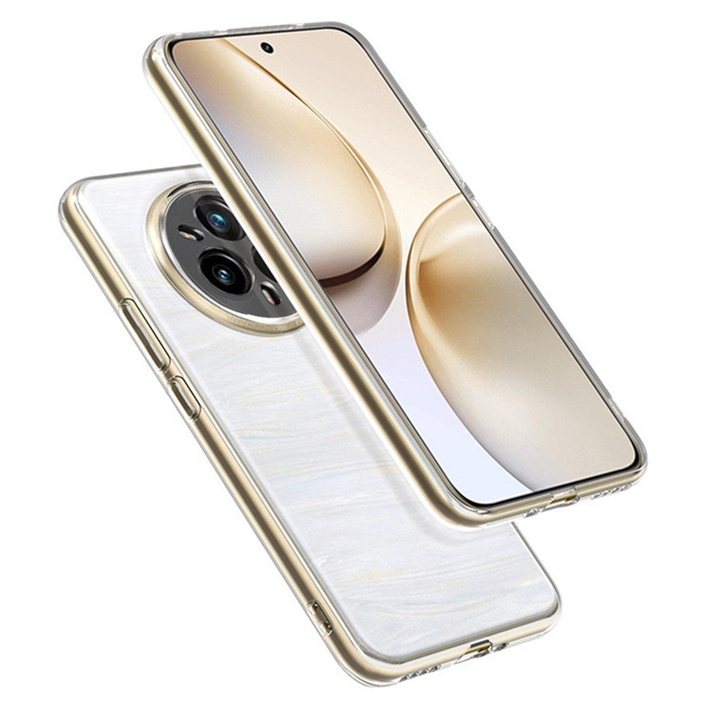 Realme 14 Pro+ (5G) EIDERWOOD Flexible Plastic Back Case – Transparent