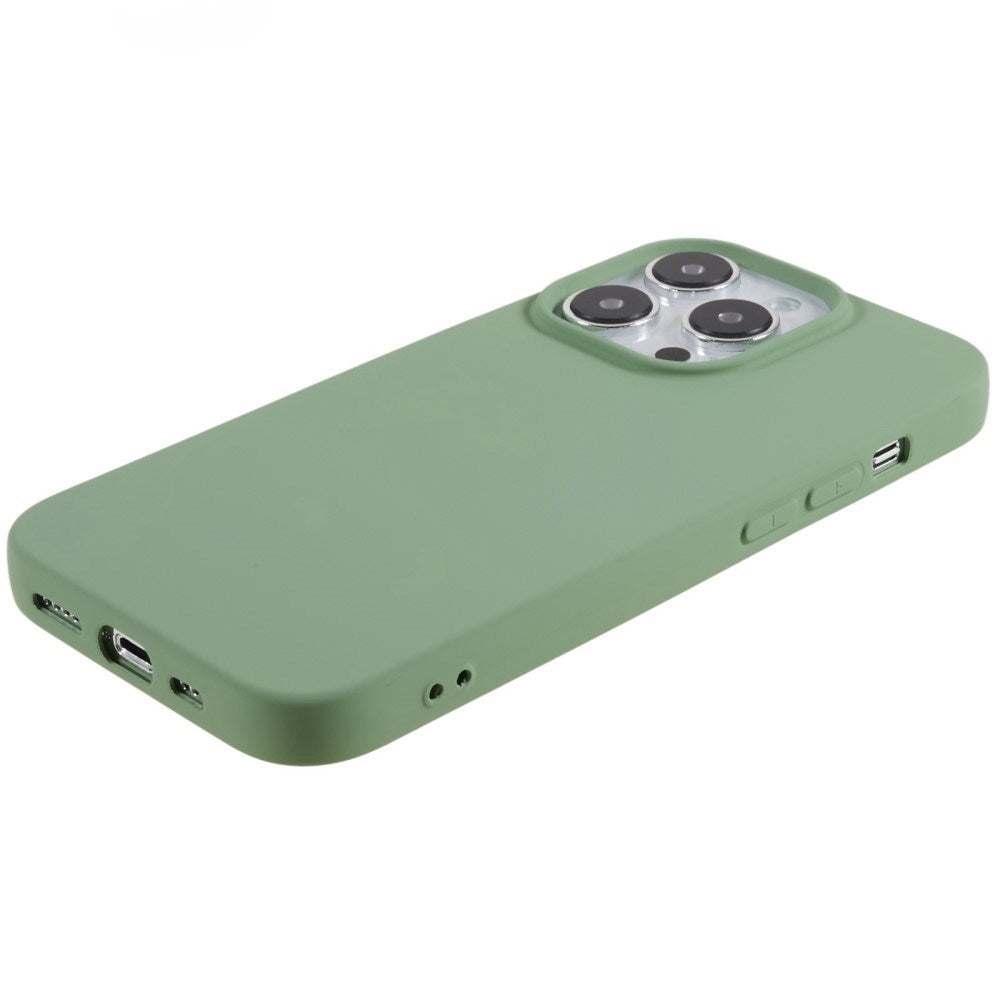 EIDERWOOD iPhone 14 Pro Max Lined Flexible Plastic Case - Light Green