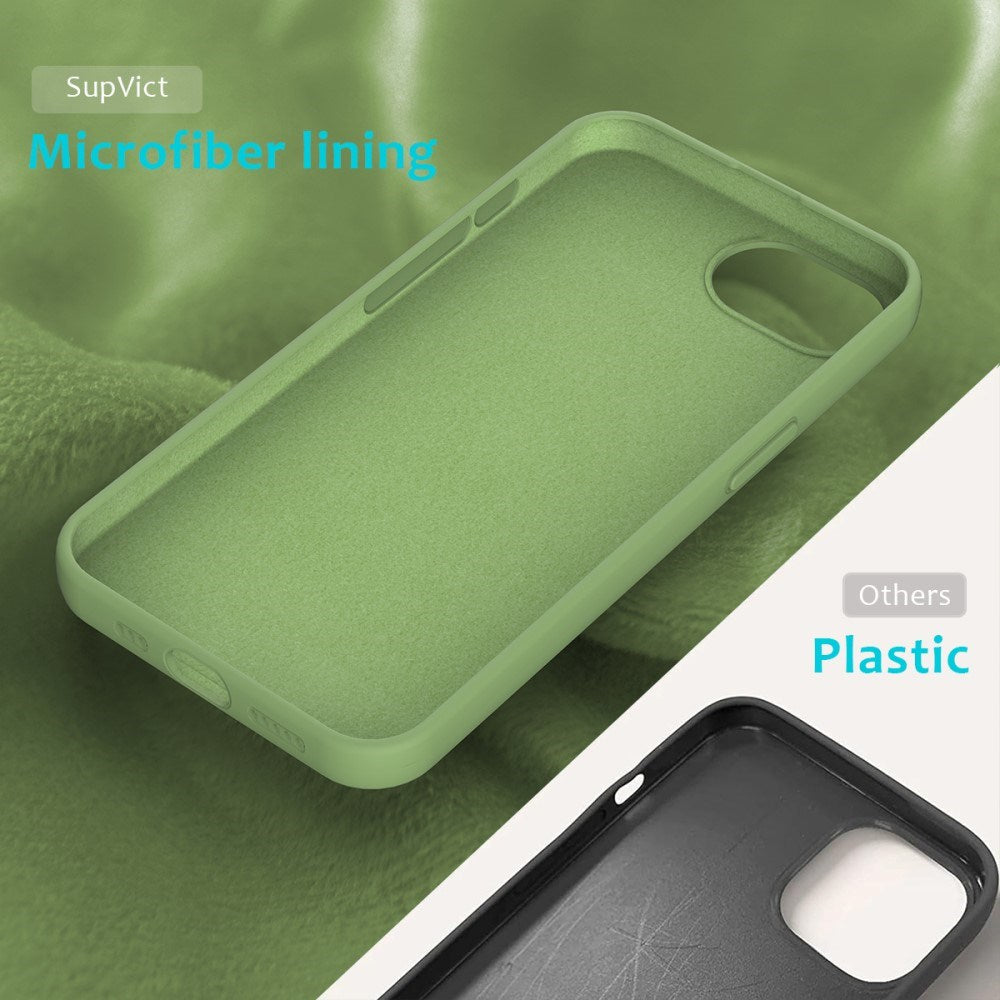 EIDERWOOD iPhone 16e Lined Silicone Case - Green