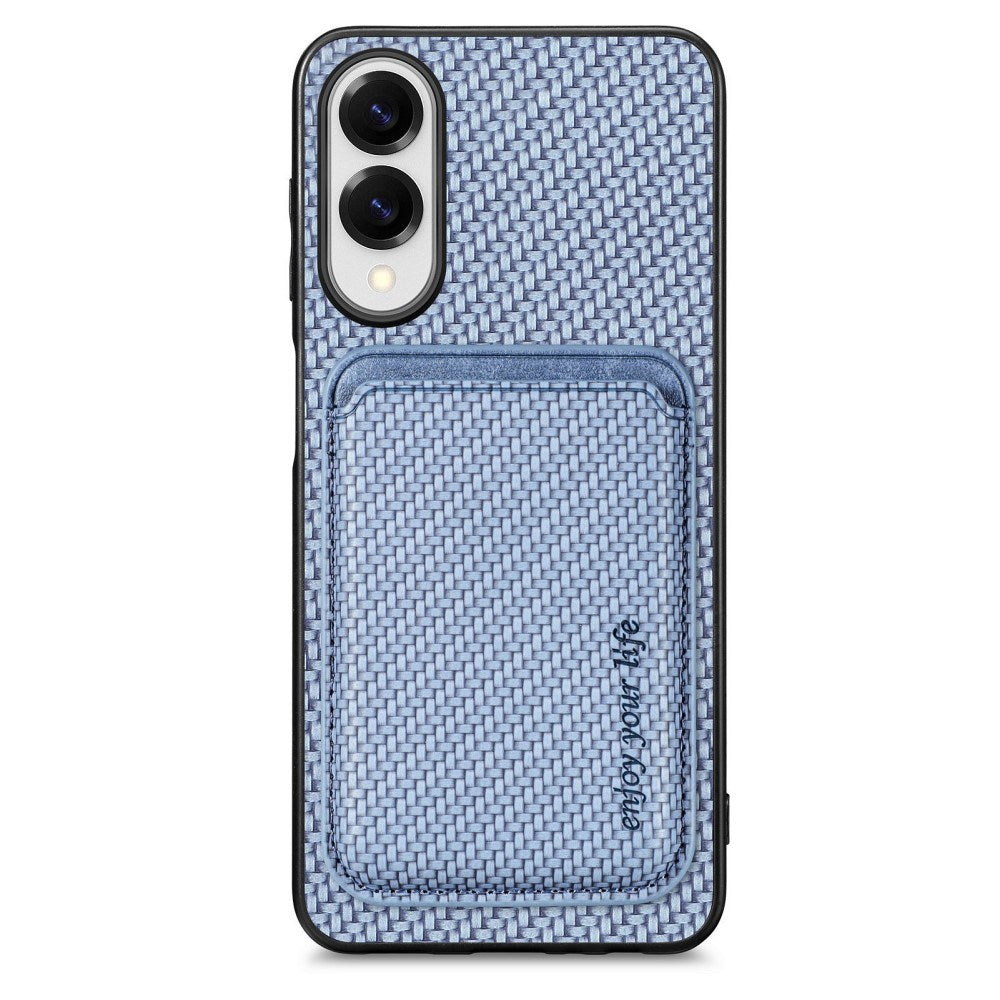 EIDERWOOD Samsung Galaxy S25 Edge Case with Removable Card Holder - Blue