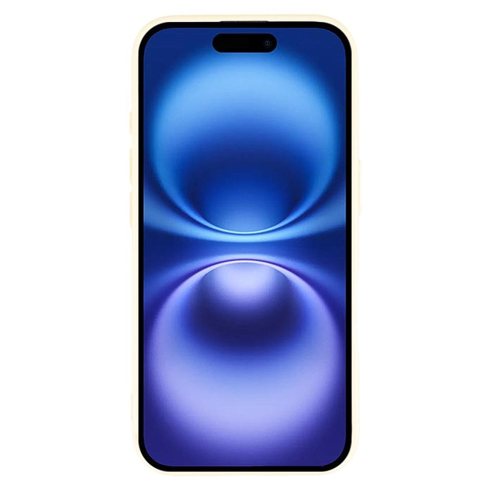 EIDERWOOD IPhone 16 Pro Flexible Plastic Case with Glitter - Yellow