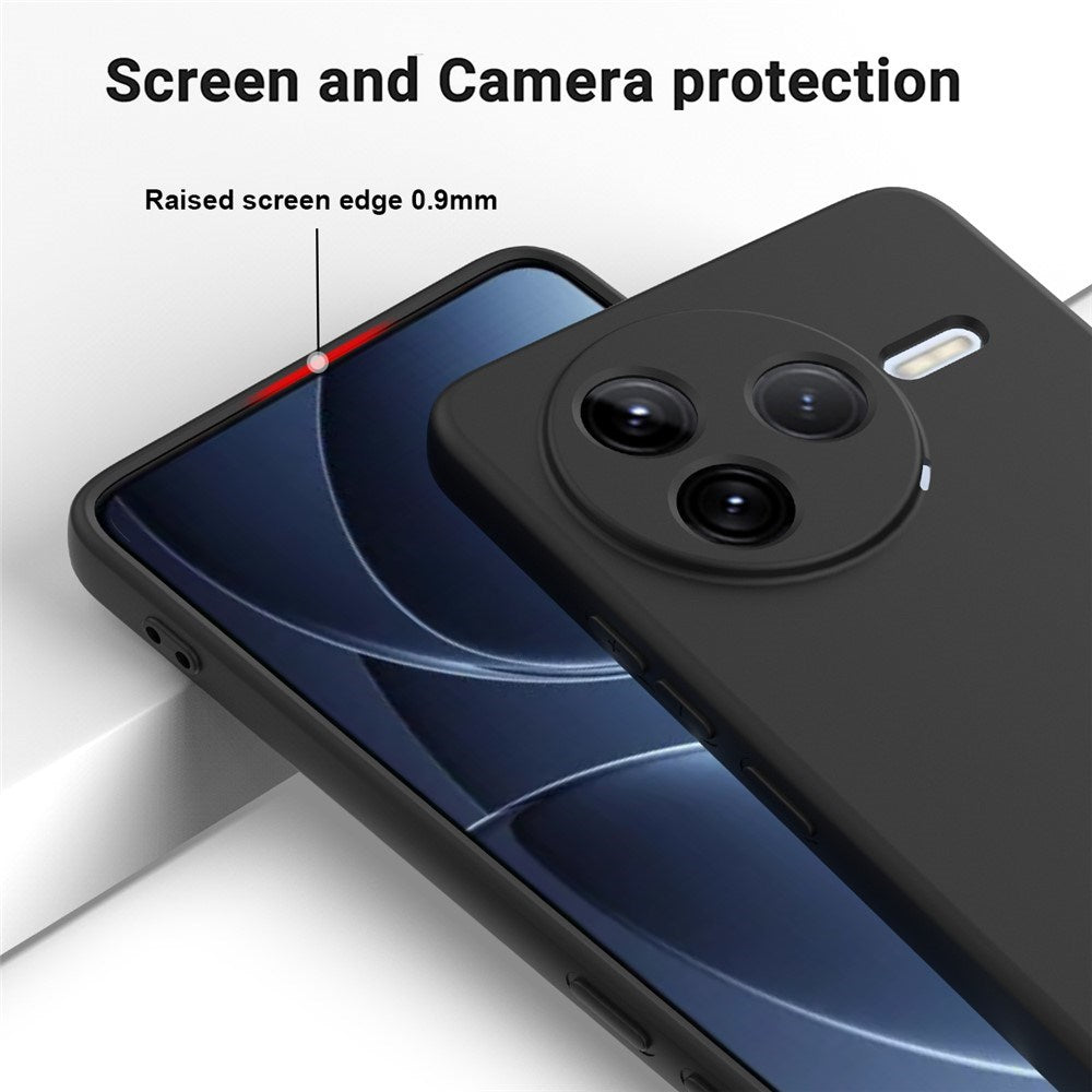 Xiaomi Poco F7 Pro EIDERWOOD Silicone Case with Strap - Black